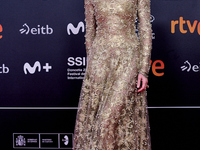 Cate Blanchett attends the red carpet for the Donostia award for her career during the 72nd San Sebastian International Film Festival in San...