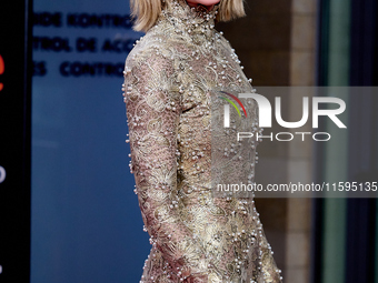 Cate Blanchett attends the red carpet for the Donostia award for her career during the 72nd San Sebastian International Film Festival in San...