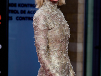 Cate Blanchett attends the red carpet for the Donostia award for her career during the 72nd San Sebastian International Film Festival in San...