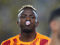 Victor Osimhen of Galatasaray  looks on before the Turkey Süper Ligue Round 5 between Fenerbahçe SK vs Galatasaray S.K., on September 21, 20...