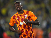 Victor Osimhen of Galatasaray  looks on before the Turkey Süper Ligue Round 5 between Fenerbahçe SK vs Galatasaray S.K., on September 21, 20...