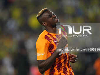 Victor Osimhen of Galatasaray  looks on before the Turkey Süper Ligue Round 5 between Fenerbahçe SK vs Galatasaray S.K., on September 21, 20...