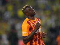 Victor Osimhen of Galatasaray  looks on before the Turkey Süper Ligue Round 5 between Fenerbahçe SK vs Galatasaray S.K., on September 21, 20...