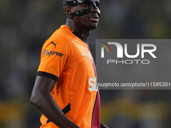 Victor Osimhen of Galatasaray  looks on during the Turkey Süper Ligue Round 5 between Fenerbahçe SK vs Galatasaray S.K., on September 21, 20...