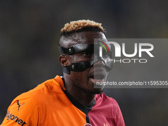 Victor Osimhen of Galatasaray  looks on during the Turkey Süper Ligue Round 5 between Fenerbahçe SK vs Galatasaray S.K., on September 21, 20...