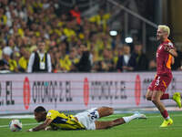 Jayden Oosterwolde of Fenerbahce  on the ground during the Turkey Süper Ligue Round 5 between Fenerbahçe SK vs Galatasaray S.K., on Septembe...