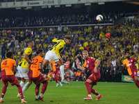 Youssef En-Nesyri of Fenerbahce  heads during the Turkey Süper Ligue Round 5 between Fenerbahçe SK vs Galatasaray S.K., on September 21, 202...