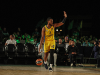 Snapshot from the game between Maccabi Playtika Tel Aviv and Anadolu Efes for the Pavlos Giannakopoulos friendly basketball tournament in At...