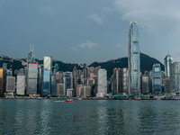 The Hong Kong skyline in Hong Kong, China, on September 22, 2024. (