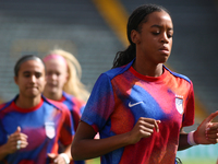 Jordynn Dudley of the United States during the FIFA U-20 Women's World Cup Colombia 2024 third-place match between the Netherlands and the U...