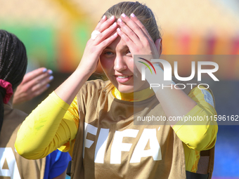 Caroline Nicole Birkel of the United States during the FIFA U-20 Women's World Cup Colombia 2024 third-place match between the Netherlands a...