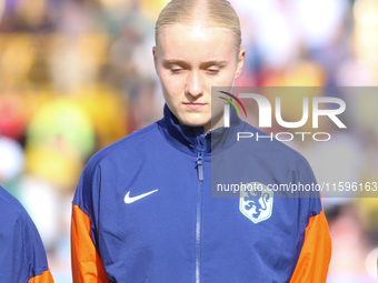 Bo van Egmond of the Netherlands during the FIFA U-20 Women's World Cup Colombia 2024 third-place match between the Netherlands and the Unit...