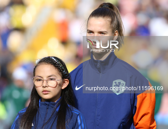 Femke Liefting of the Netherlands during the FIFA U-20 Women's World Cup Colombia 2024 third-place match between the Netherlands and the Uni...