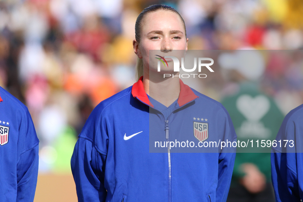 Heather Suzanne Gilchrist of the United States during the FIFA U-20 Women's World Cup Colombia 2024 third-place match between the Netherland...