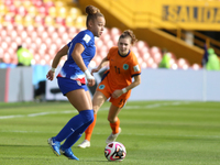 Savannah King of the United States controls the ball during the FIFA U-20 Women's World Cup third-place match between the Netherlands and th...