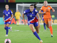 Yuna McCormack of the United States controls the ball during the FIFA U-20 Women's World Cup Colombia 2024 third-place match between the Net...