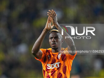 Victor Osimhen of Galatasaray  looks on during the Turkey Süper Ligue Round 5 between Fenerbahçe SK vs Galatasaray S.K., on September 21, 20...