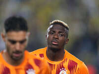 Victor Osimhen of Galatasaray  looks on during the Turkey Süper Ligue Round 5 between Fenerbahçe SK vs Galatasaray S.K., on September 21, 20...