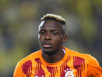 Victor Osimhen of Galatasaray  looks on during the Turkey Süper Ligue Round 5 between Fenerbahçe SK vs Galatasaray S.K., on September 21, 20...