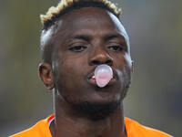 Victor Osimhen of Galatasaray  looks on during the Turkey Süper Ligue Round 5 between Fenerbahçe SK vs Galatasaray S.K., on September 21, 20...