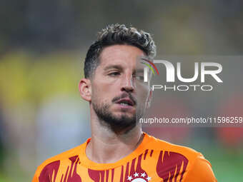 Dries Mertens of Galatasaray  looks on during the Turkey Süper Ligue Round 5 between Fenerbahçe SK vs Galatasaray S.K., on September 21, 202...