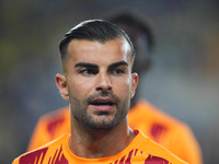 Abdülkerim Bardakcı of Galatasaray  looks on during the Turkey Süper Ligue Round 5 between Fenerbahçe SK vs Galatasaray S.K., on September 2...