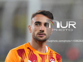 Yunus Akgün of Galatasaray  looks on during the Turkey Süper Ligue Round 5 between Fenerbahçe SK vs Galatasaray S.K., on September 21, 2024....