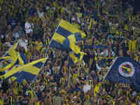    Fenerbahce fans during the Turkey Süper Ligue Round 5 between Fenerbahçe SK vs Galatasaray S.K., on September 21, 2024. (