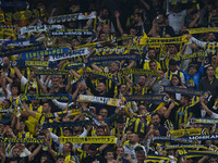    Fenerbahce fans during the Turkey Süper Ligue Round 5 between Fenerbahçe SK vs Galatasaray S.K., on September 21, 2024. (