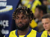 Allan Saint-Maximin of Fenerbahce  looks on during the Turkey Süper Ligue Round 5 between Fenerbahçe SK vs Galatasaray S.K., on September 21...