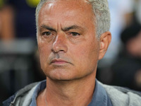 José Mourinho of Fenerbahce  looks on during the Turkey Süper Ligue Round 5 between Fenerbahçe SK vs Galatasaray S.K., on September 21, 2024...