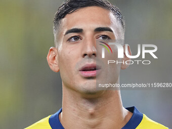 Mert Müldür of Fenerbahce  looks on during the Turkey Süper Ligue Round 5 between Fenerbahçe SK vs Galatasaray S.K., on September 21, 2024....