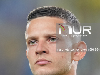 Sebastian Szymański of Fenerbahce  looks on during the Turkey Süper Ligue Round 5 between Fenerbahçe SK vs Galatasaray S.K., on September 21...