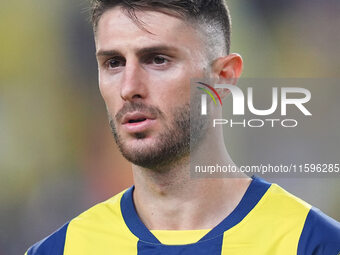 İsmail Yüksek of Fenerbahce  looks on during the Turkey Süper Ligue Round 5 between Fenerbahçe SK vs Galatasaray S.K., on September 21, 2024...