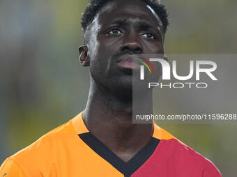 Davinson Sánchez of Galatasaray  looks on during the Turkey Süper Ligue Round 5 between Fenerbahçe SK vs Galatasaray S.K., on September 21,...