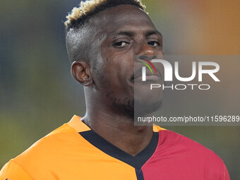 Victor Osimhen of Galatasaray  looks on during the Turkey Süper Ligue Round 5 between Fenerbahçe SK vs Galatasaray S.K., on September 21, 20...