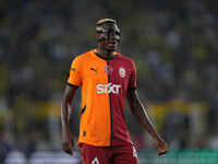 Victor Osimhen of Galatasaray  looks on during the Turkey Süper Ligue Round 5 between Fenerbahçe SK vs Galatasaray S.K., on September 21, 20...