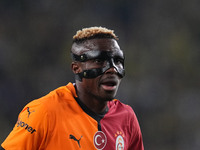 Victor Osimhen of Galatasaray  looks on during the Turkey Süper Ligue Round 5 between Fenerbahçe SK vs Galatasaray S.K., on September 21, 20...