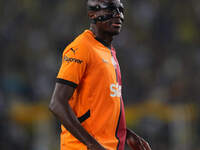 Victor Osimhen of Galatasaray  looks on during the Turkey Süper Ligue Round 5 between Fenerbahçe SK vs Galatasaray S.K., on September 21, 20...