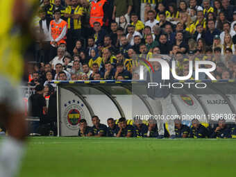 José Mourinho of Fenerbahce  looks on during the Turkey Süper Ligue Round 5 between Fenerbahçe SK vs Galatasaray S.K., on September 21, 2024...