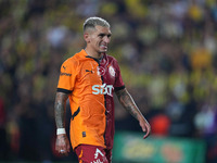 Lucas Torreira of Galatasaray  looks on during the Turkey Süper Ligue Round 5 between Fenerbahçe SK vs Galatasaray S.K., on September 21, 20...