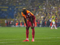 Victor Osimhen of Galatasaray  looks on during the Turkey Süper Ligue Round 5 between Fenerbahçe SK vs Galatasaray S.K., on September 21, 20...