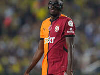 Victor Osimhen of Galatasaray  looks on during the Turkey Süper Ligue Round 5 between Fenerbahçe SK vs Galatasaray S.K., on September 21, 20...