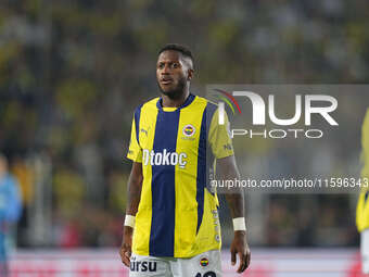 Fred of Fenerbahce  looks on during the Turkey Süper Ligue Round 5 between Fenerbahçe SK vs Galatasaray S.K., on September 21, 2024. (