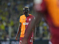 Victor Osimhen of Galatasaray  looks on during the Turkey Süper Ligue Round 5 between Fenerbahçe SK vs Galatasaray S.K., on September 21, 20...