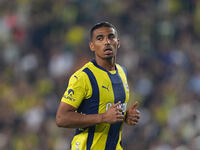 Alexander Djiku of Fenerbahce  looks on during the Turkey Süper Ligue Round 5 between Fenerbahçe SK vs Galatasaray S.K., on September 21, 20...