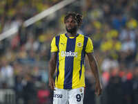 Allan Saint-Maximin of Fenerbahce  looks on during the Turkey Süper Ligue Round 5 between Fenerbahçe SK vs Galatasaray S.K., on September 21...