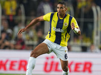 Alexander Djiku of Fenerbahce  controls the ball during the Turkey Süper Ligue Round 5 between Fenerbahçe SK vs Galatasaray S.K., on Septemb...