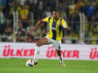 Alexander Djiku of Fenerbahce  controls the ball during the Turkey Süper Ligue Round 5 between Fenerbahçe SK vs Galatasaray S.K., on Septemb...