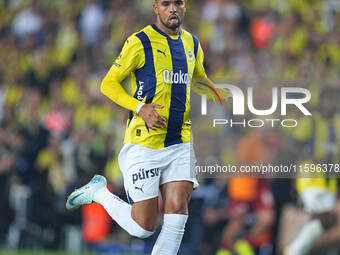 Youssef En-Nesyri of Fenerbahce  looks on during the Turkey Süper Ligue Round 5 between Fenerbahçe SK vs Galatasaray S.K., on September 21,...